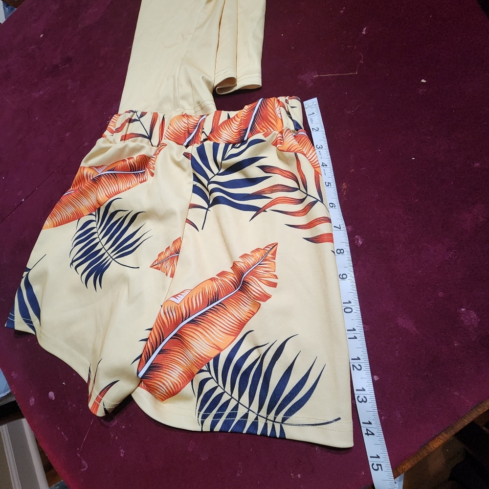 NWOT ... Chicme top and shorts set - Picture 10 of 12